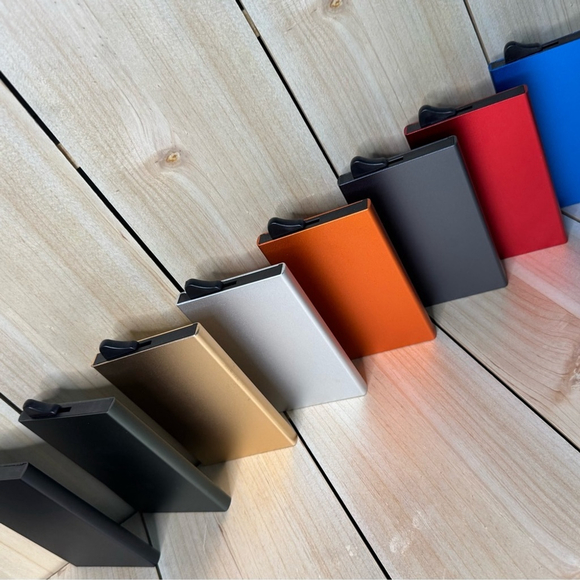 Minimalist card wallet- grey - Picture 7 of 7